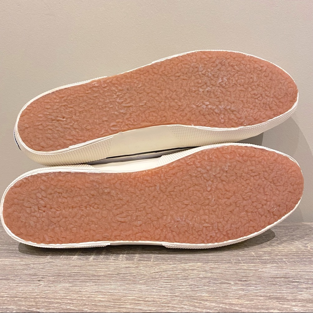 NWT SUPERGA Fantasia Man’s White Classic Sneakers Size 44 brand new with tags - Picture 15 of 15